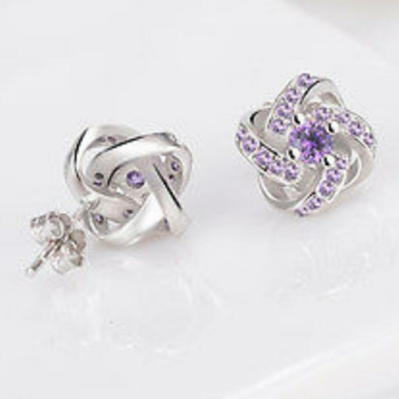 Purple Elegance earrings - Picture 4 of 7